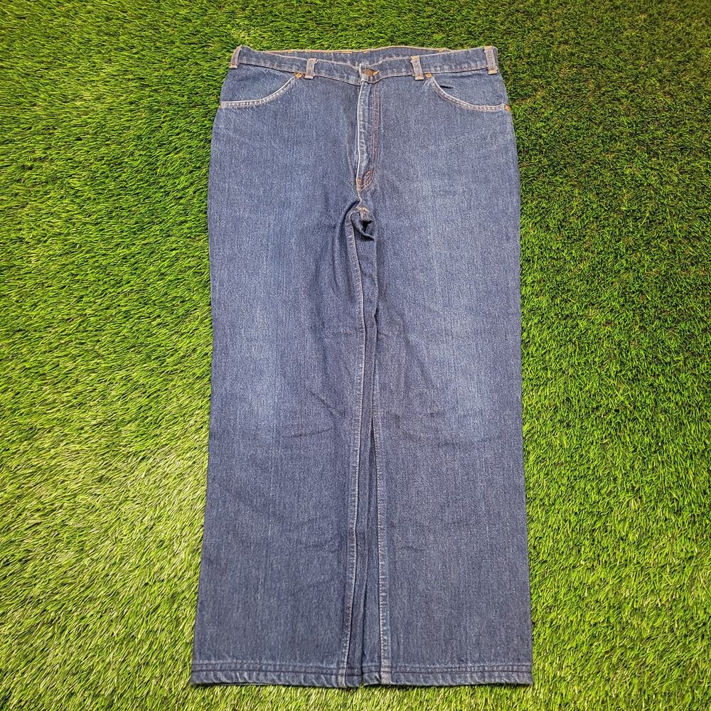 Vintage 80s Levis 619 Orange Tab Jeans Mens 37x28 Made in Canada